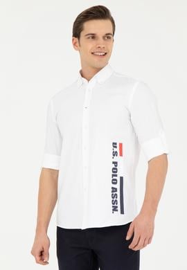 Erkek Beyaz Uzun Kollu Gömlek - 50283772001