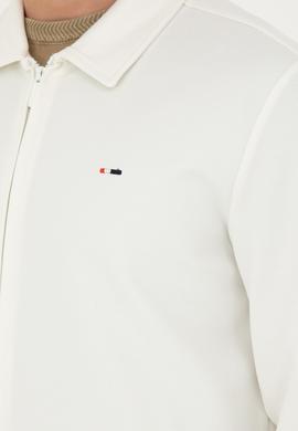 Erkek Ekru Örme Hırka - 50282231034