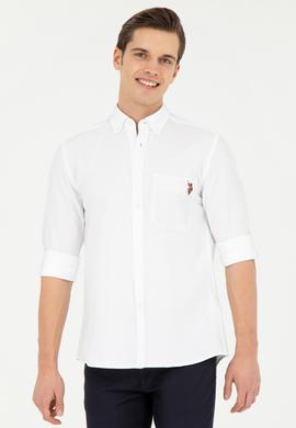 Erkek Beyaz Uzun Kollu Gömlek - 50283700015
