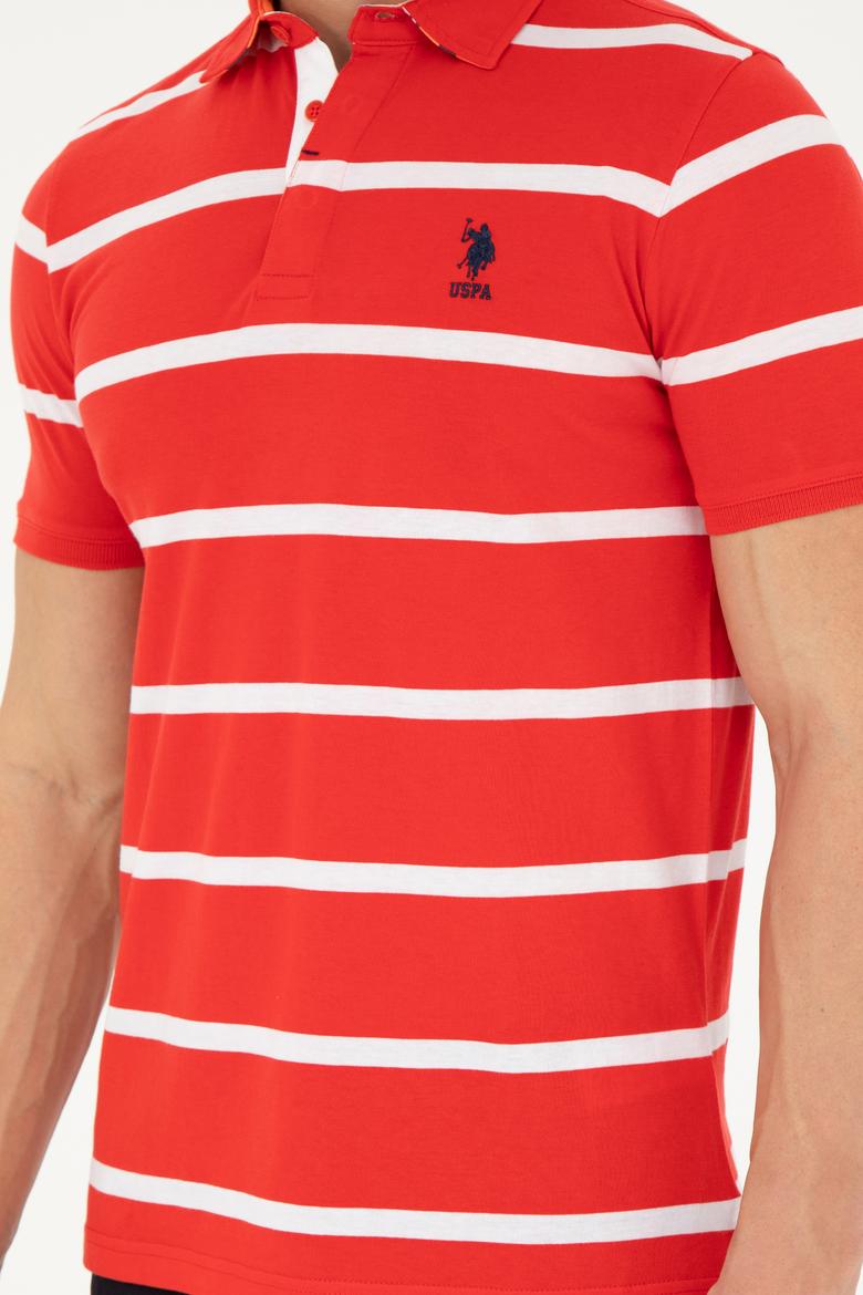 Erkek Kırmızı Polo Yaka Tişört - 50263221013