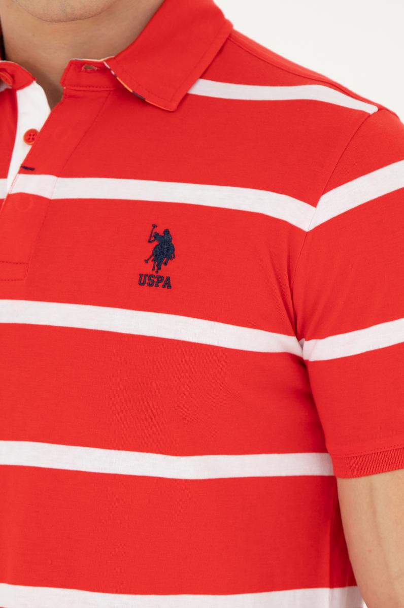 Erkek Kırmızı Polo Yaka Tişört