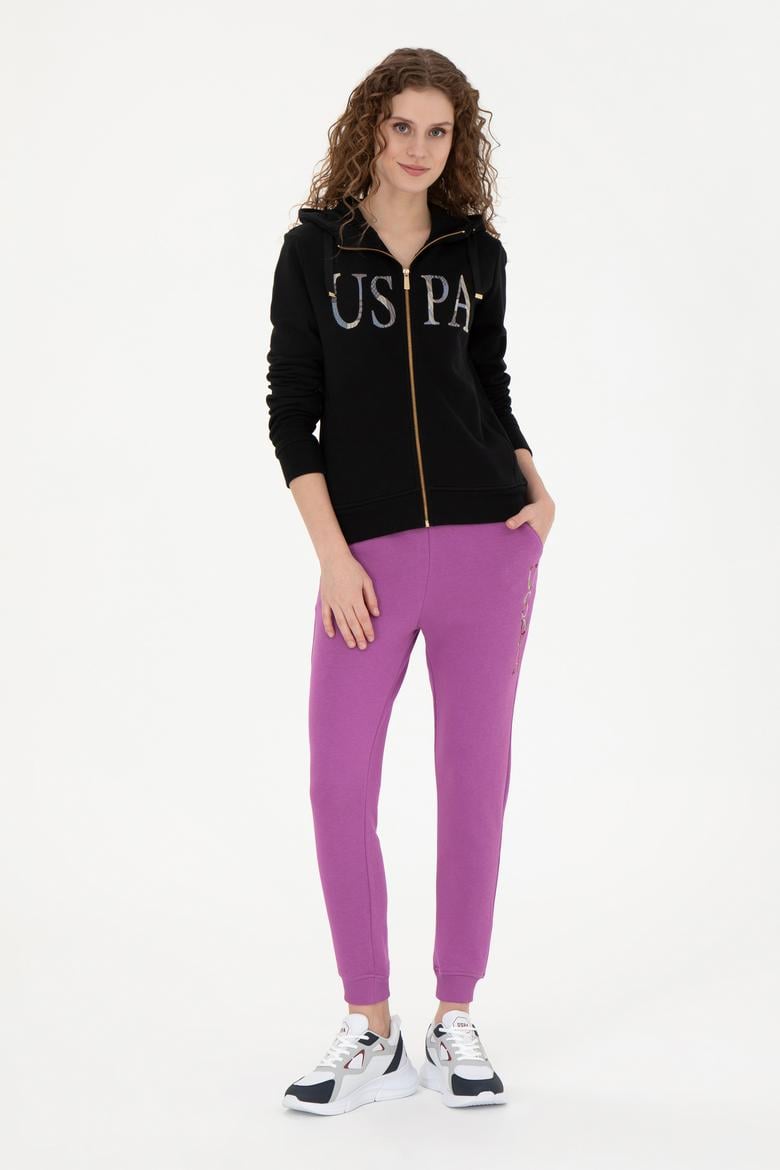 Kadın Siyah Basic Sweatshirt - 50280032043