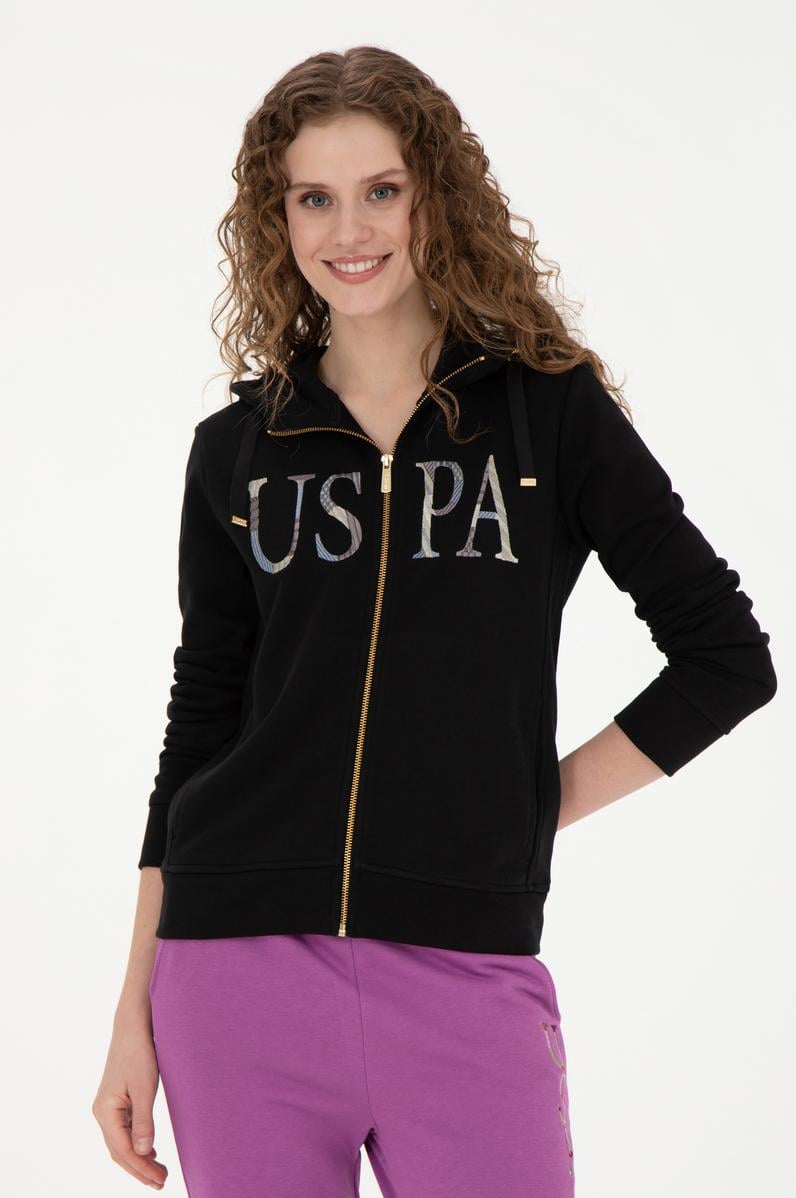 Kadın Siyah Basic Sweatshirt