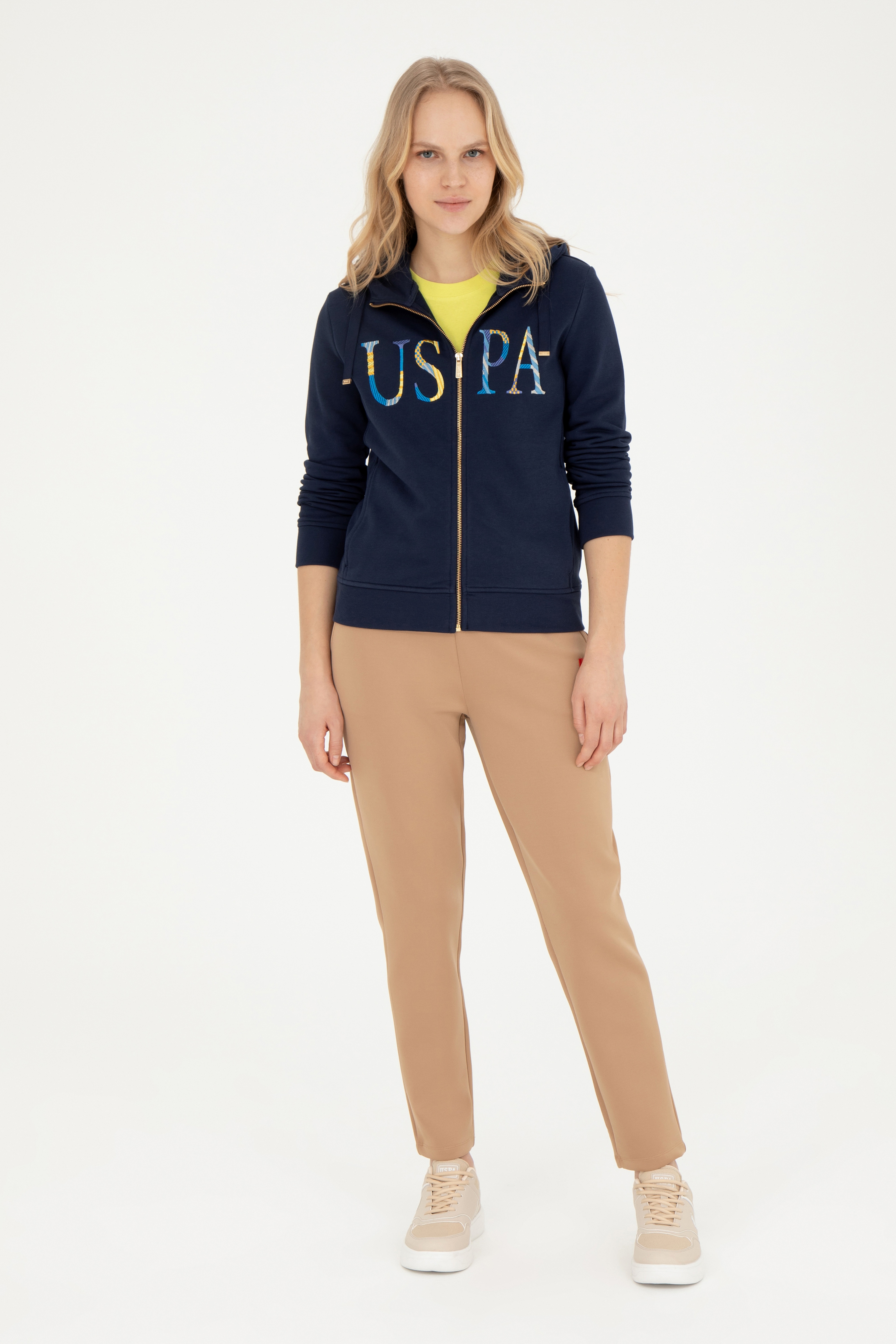 Kadın Lacivert Basic Sweatshirt