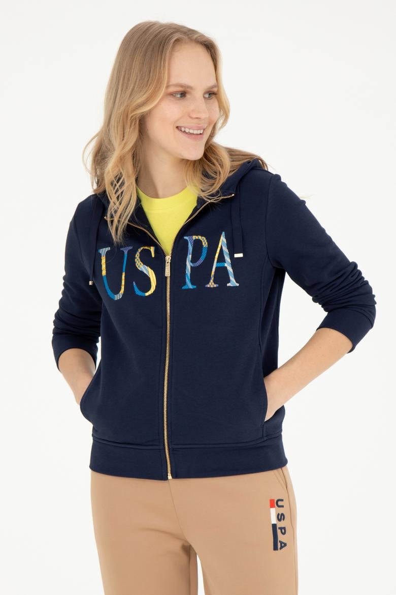 Kadın Lacivert Basic Sweatshirt