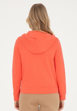 Kadın Nar Çiçeği Basic Sweatshirt - 50280032014