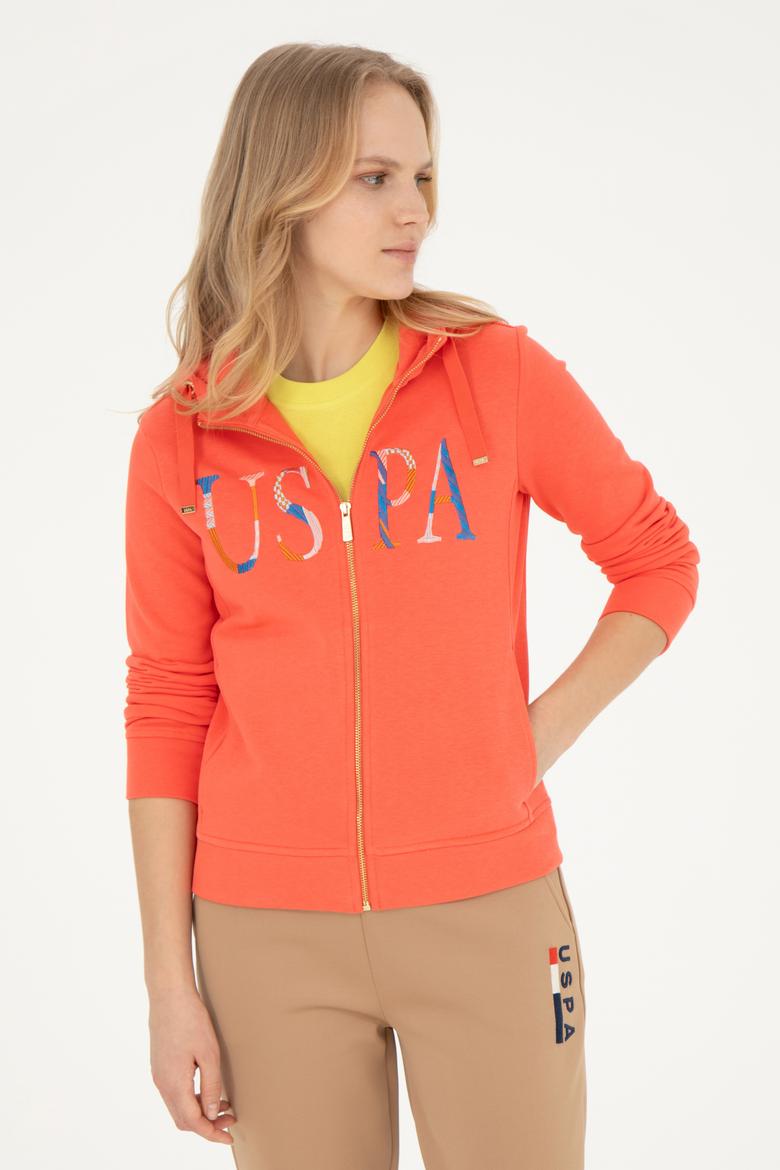 Kadın Nar Çiçeği Basic Sweatshirt - 50280032014