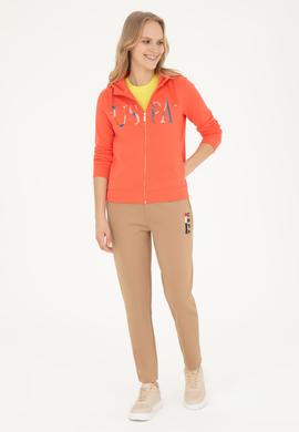 Kadın Nar Çiçeği Basic Sweatshirt - 50280032014