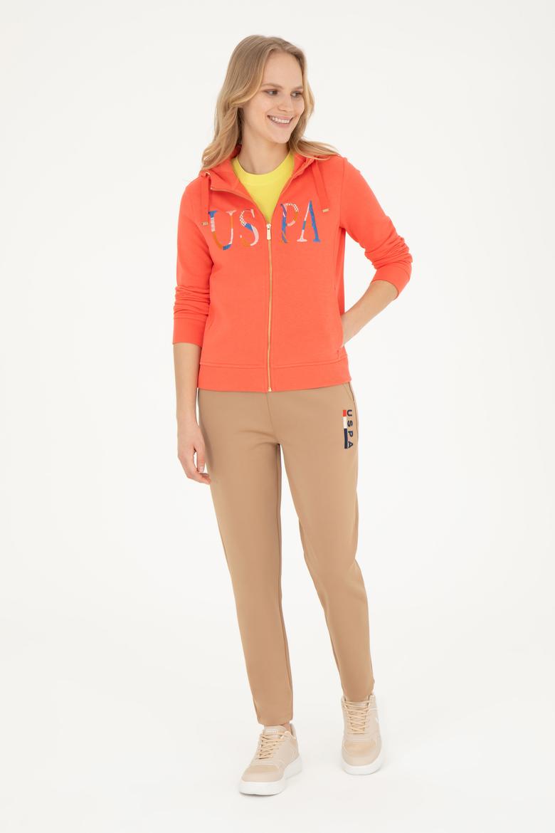 Kadın Nar Çiçeği Basic Sweatshirt - 50280032014