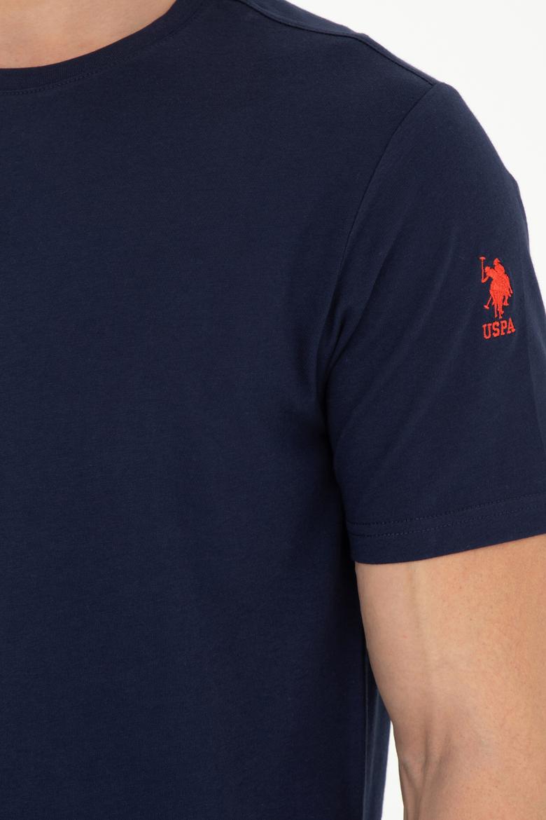 Erkek Lacivert Basic Tişört - 50284618051