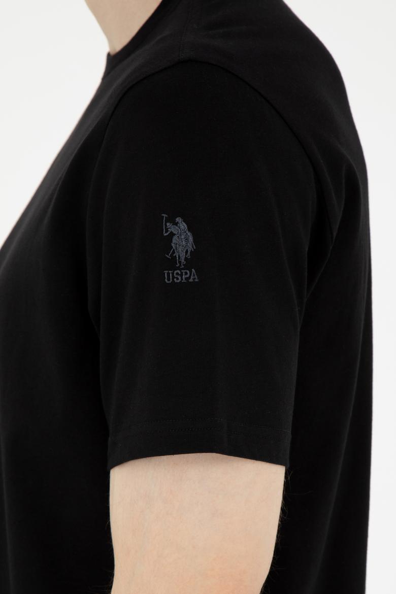 Erkek Siyah Basic Tişört - 50284618099