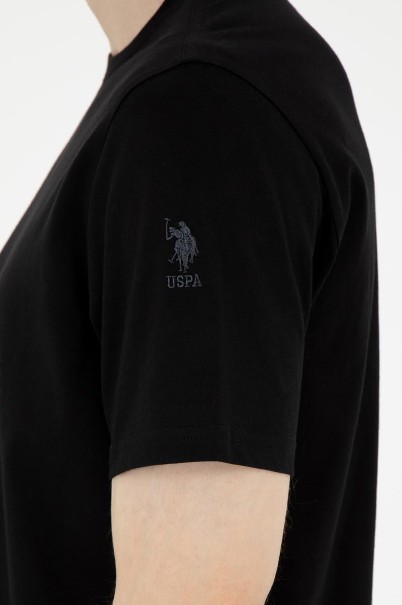 Erkek Siyah Basic Tişört