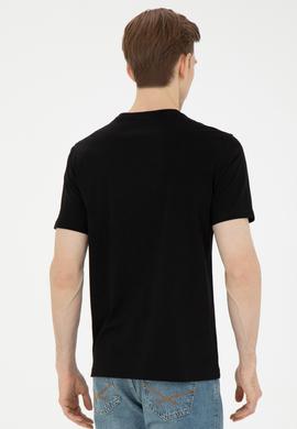 Erkek Siyah Basic Tişört - 50284618099