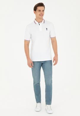 Erkek Beyaz Basic Tişört - 50284639001