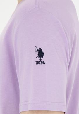 Erkek Lila Basic Tişört - 50284618069