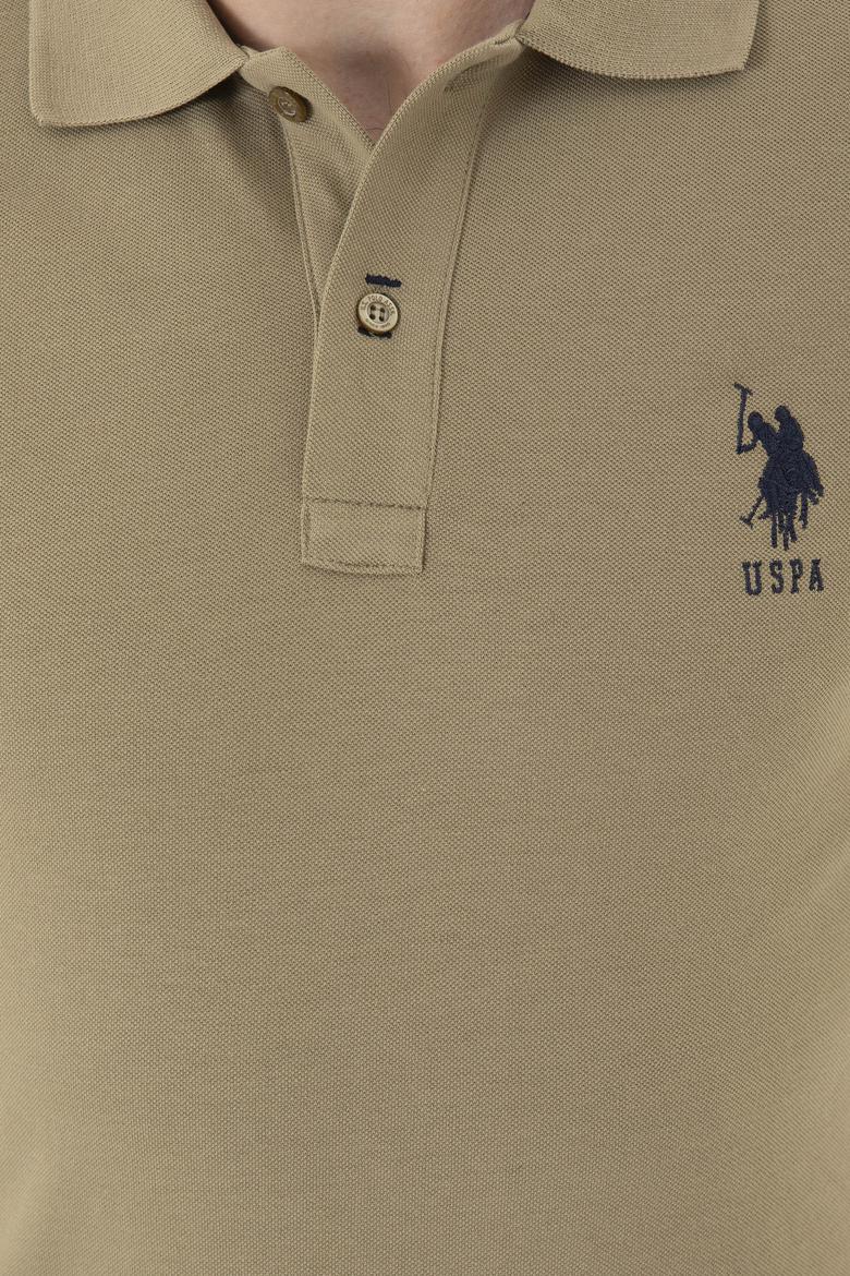 Erkek Haki Basic Tişört - 50284633236