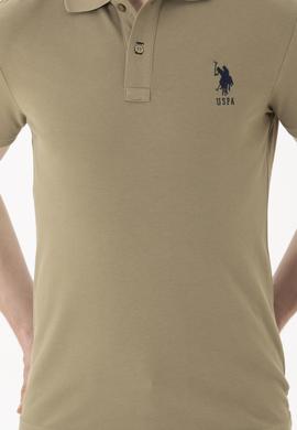 Erkek Haki Basic Tişört - 50284633236