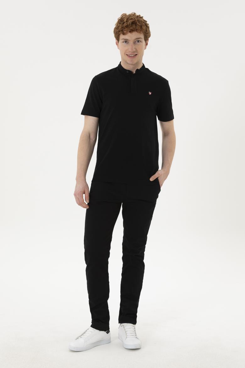 Erkek Siyah Basic Tişört - 50284637021