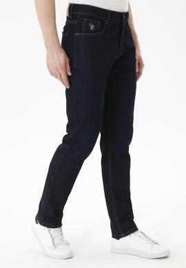 Erkek Koyu Mavi Jean Pantolon - 50286452083