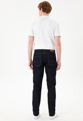 Erkek Koyu Mavi Jean Pantolon - 50286452083