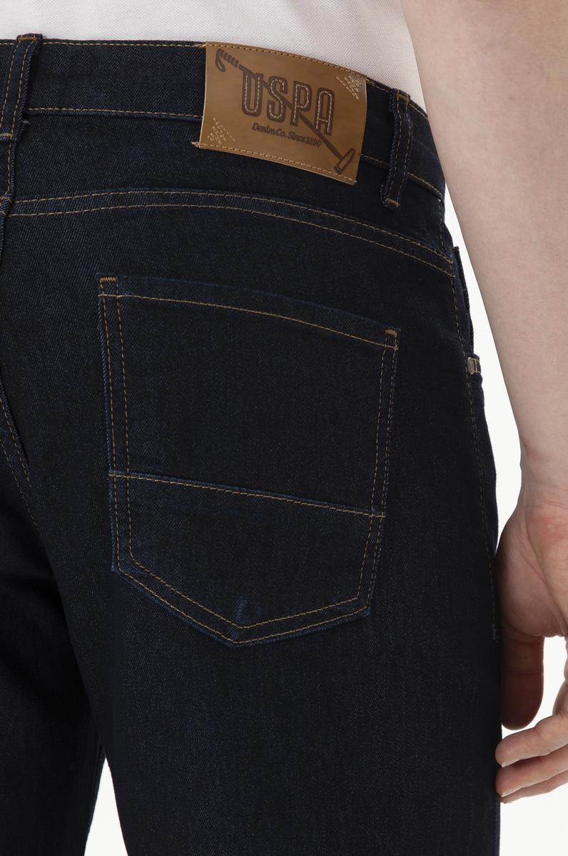 Erkek Koyu Mavi Jean Pantolon