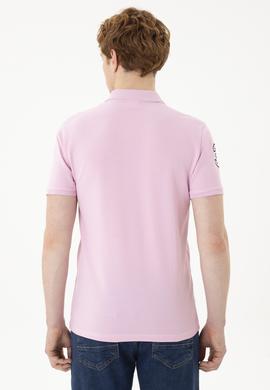 Erkek Pembe Basic Tişört - 50284633068