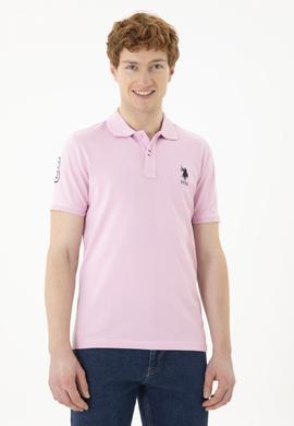 Erkek Pembe Basic Tişört - 50284633068