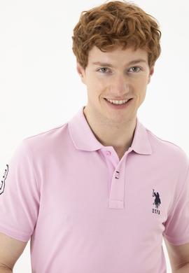 Erkek Pembe Basic Tişört - 50284633068