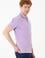 Erkek Lila Basic Tişört
