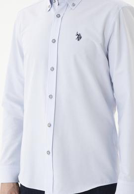 Erkek Açık Mavi Uzun Kollu Gömlek - 50288653010