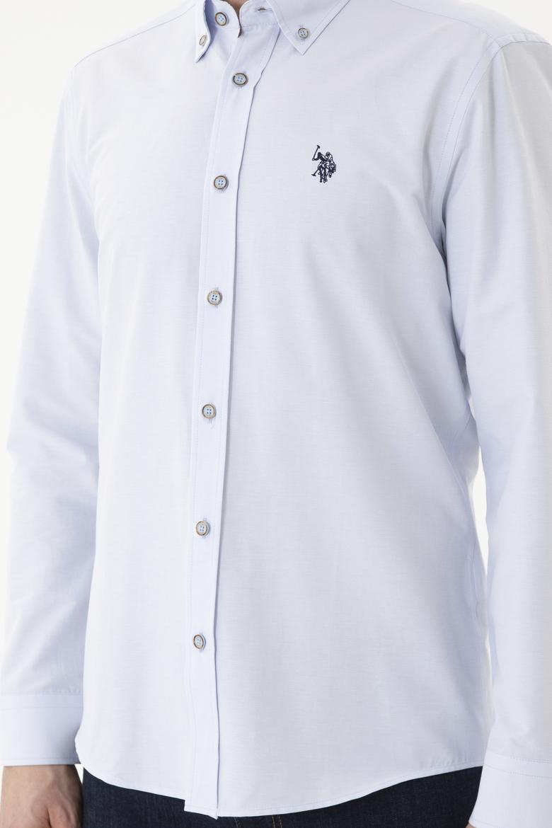 Erkek Açık Mavi Uzun Kollu Gömlek - 50288653010