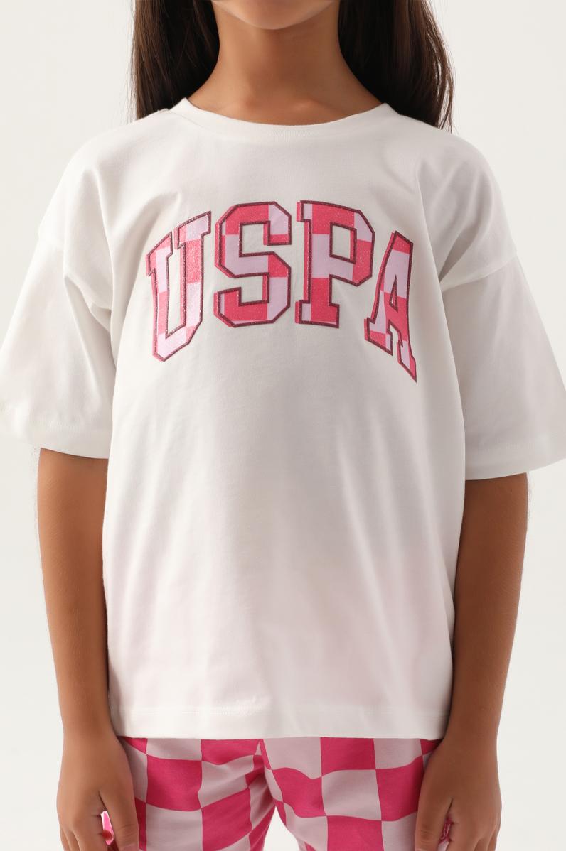 Kız Çocuk Pembe Pijama Takımı