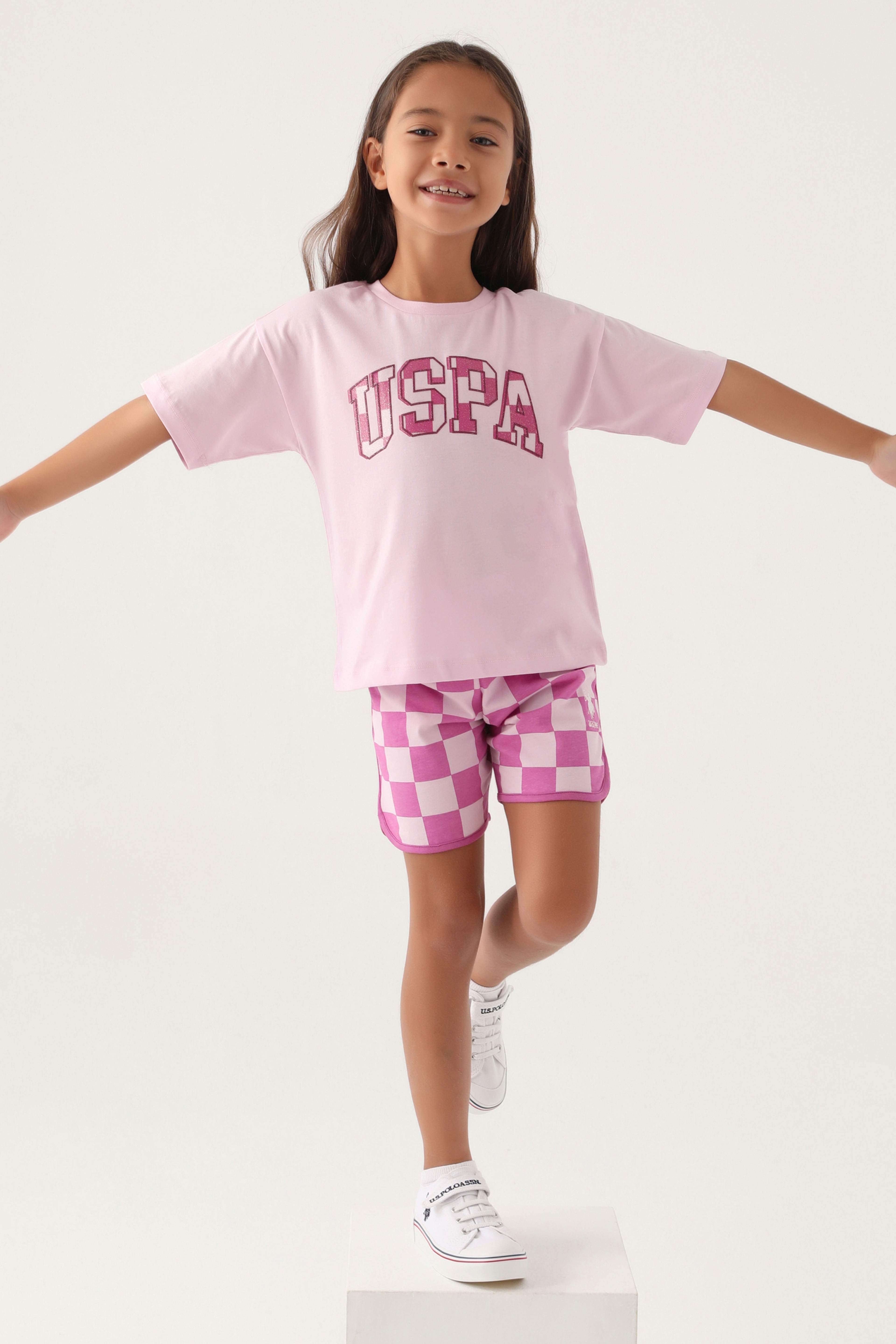 Kız Çocuk Gül Kurusu Pijama Takımı - Image 3
