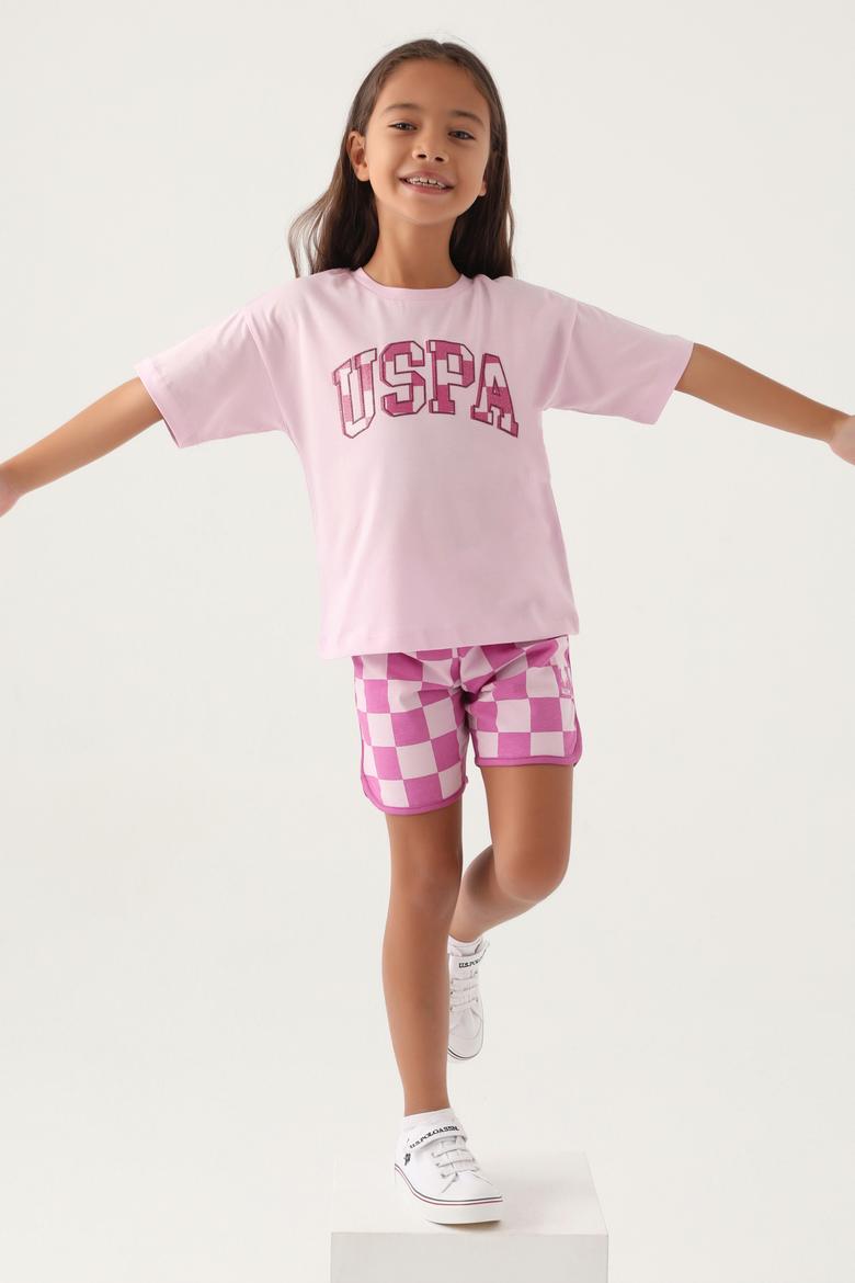 Kız Çocuk Gül Kurusu Pijama Takımı - 50290944011