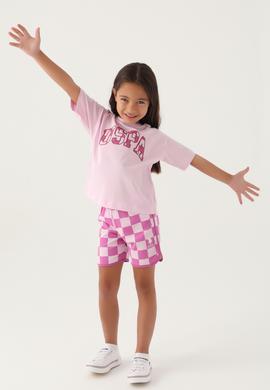 Kız Çocuk Gül Kurusu Pijama Takımı - 50290944011