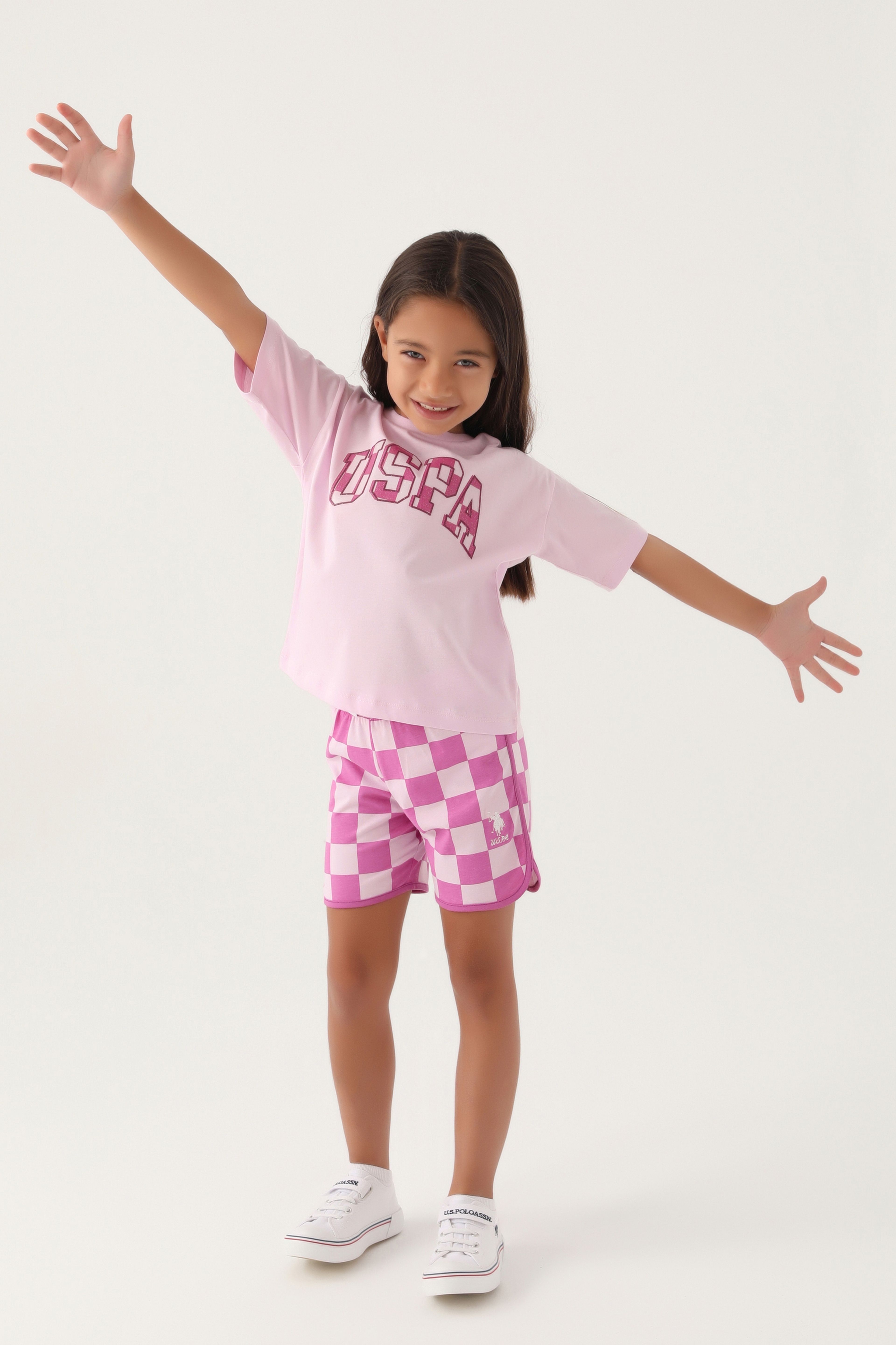 Kız Çocuk Gül Kurusu Pijama Takımı - Image 1