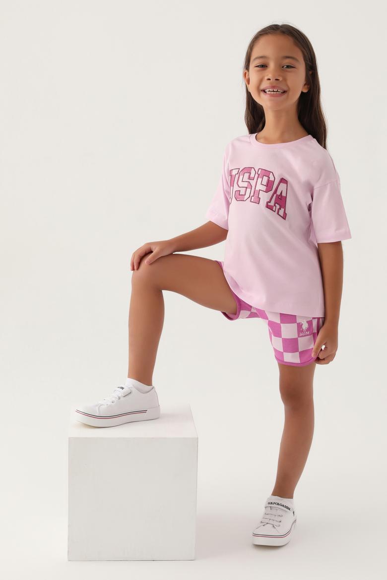 Kız Çocuk Gül Kurusu Pijama Takımı - 50290944011