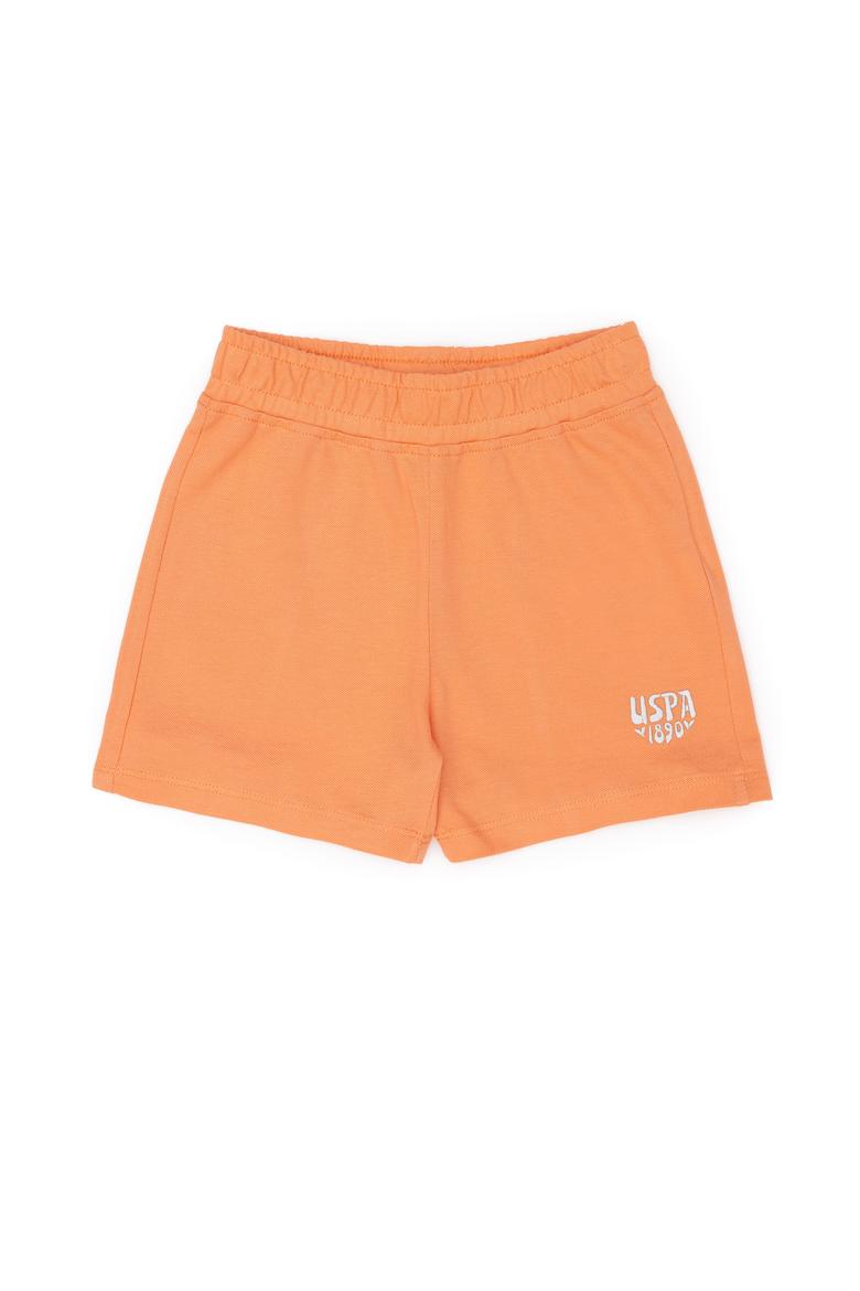 Kız Çocuk Somon Örme Şort - 50288132019