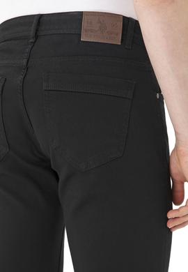Erkek Regular Fit Siyah Kanvas Pantolon - 50256592019