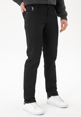 Erkek Regular Fit Siyah Kanvas Pantolon - 50256592019