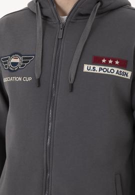 Erkek Antrasit Örme Hırka - 50270798039