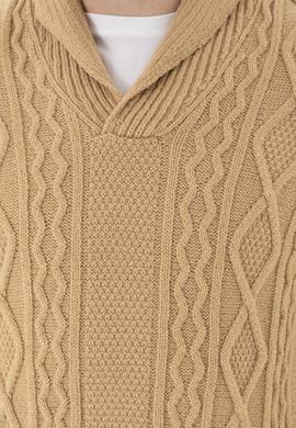 Erkek Kum Melanj V Yaka Kazak - 50270964008