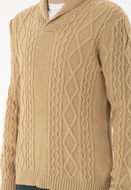 Erkek Kum Melanj V Yaka Kazak - 50270964008