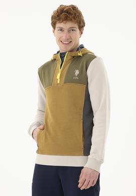 Erkek Bej Sweatshirt - 50270829011