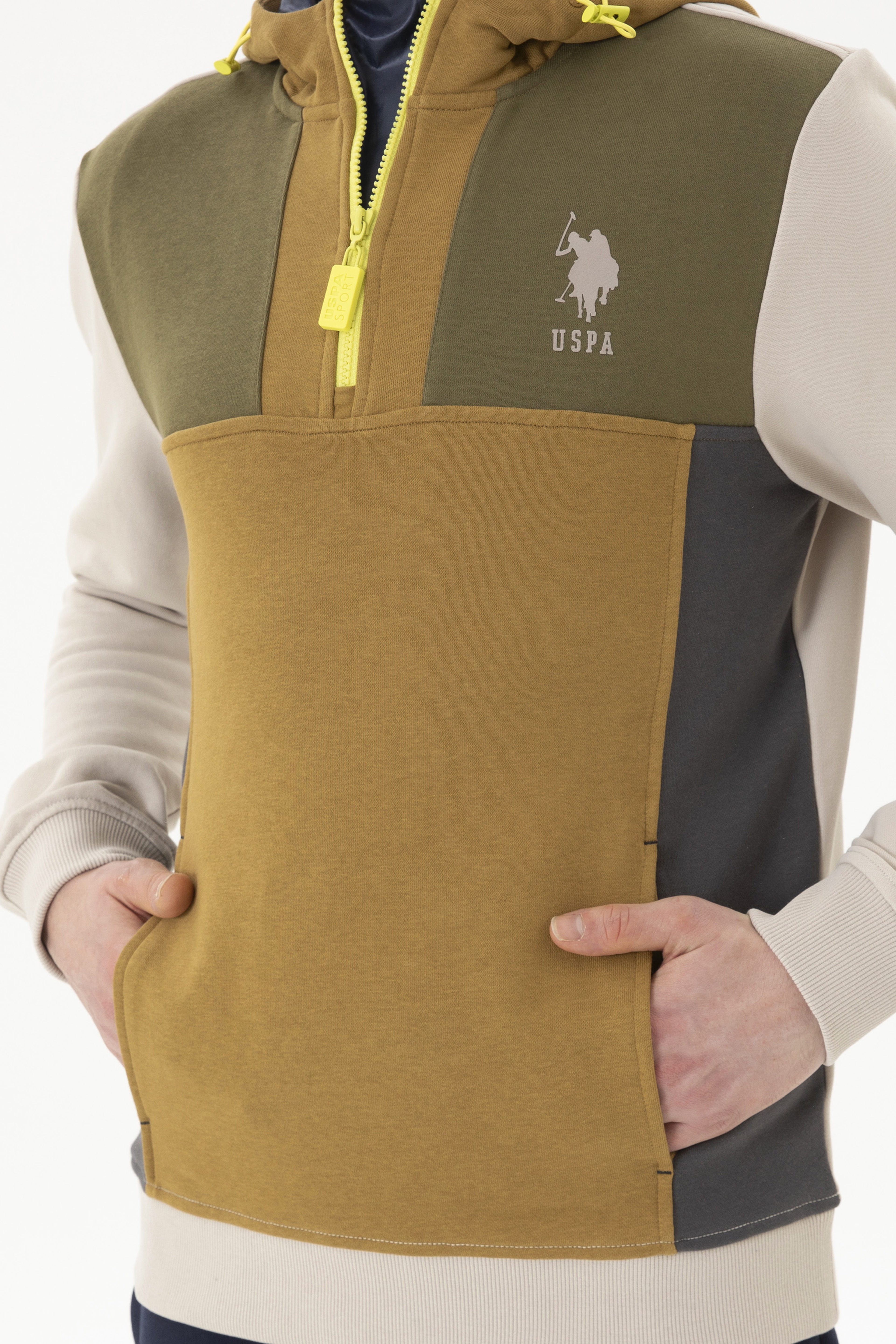 Erkek Bej Sweatshirt