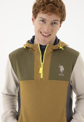 Erkek Bej Sweatshirt - 50270829011