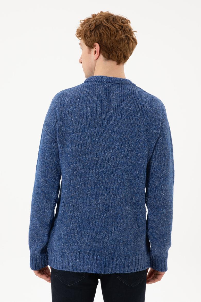 Erkek Saks Melanj Kazak - 50270971001