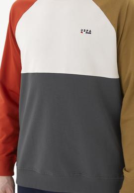 Erkek Açık Haki Sweatshirt - 50270756031