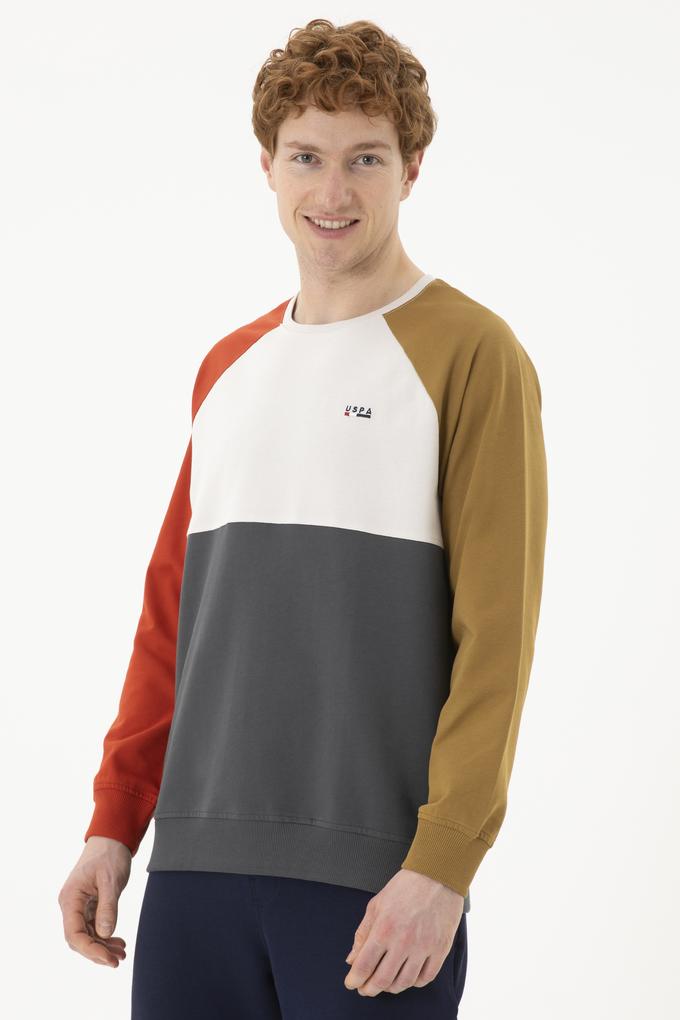 Erkek Açık Haki Sweatshirt