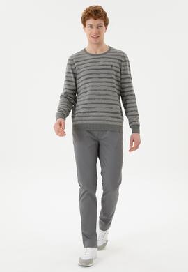 Erkek Gri Melanj Kazak - 50252197027